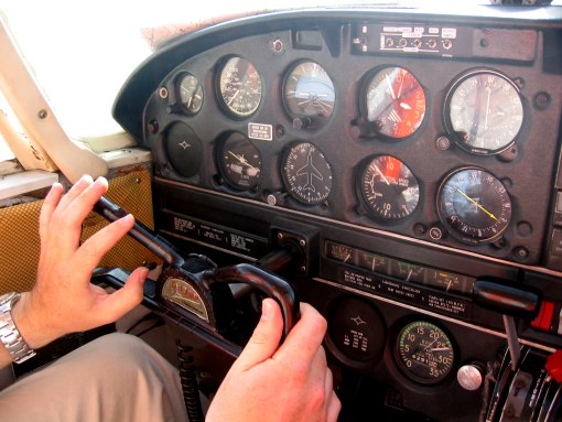 Vista del Cockpit