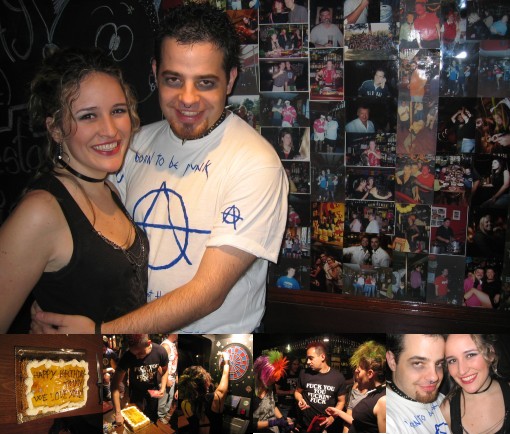Una fiesta de cumpleaños... ¡punk!