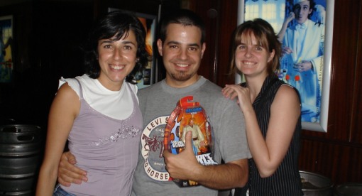 Con Alicia y Desi, dos mujeres increibles