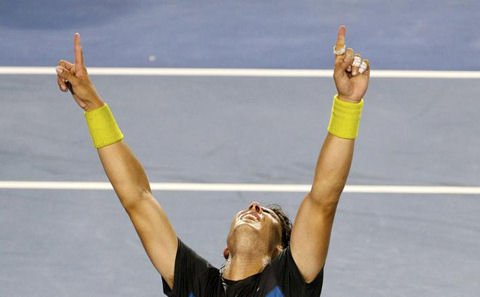 Nadal gana su primer Abierto de Australia Nadal gana su primer Abierto de Australia