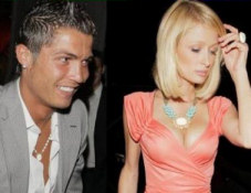 Cristiano Ronaldo & Paris Hilton