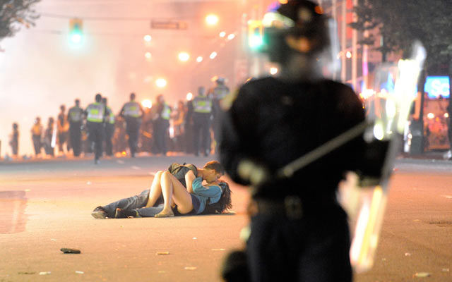 Vancouver kiss