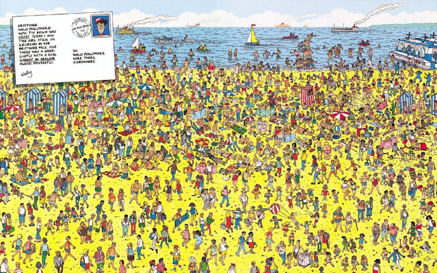Dónde está Wally ¿Eh?