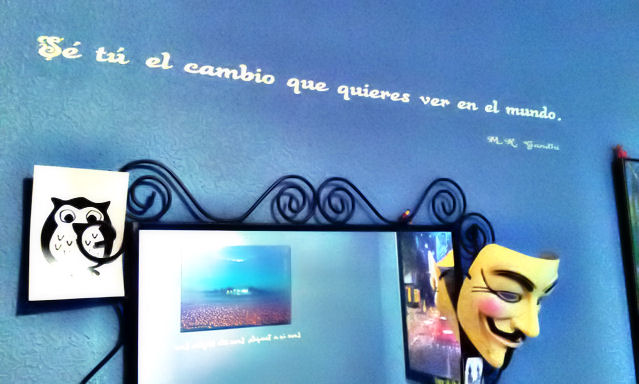 Sé tu el cambio que quieres ver en el mundo